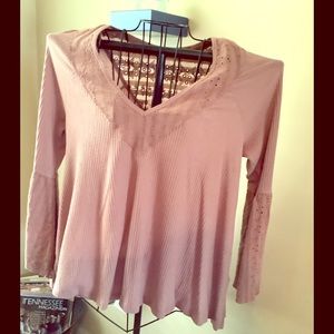Free People Top. Mauve, New.